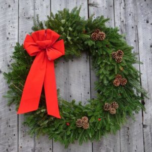 34" Wreaths (Balsam or Cedar-Pine)-0